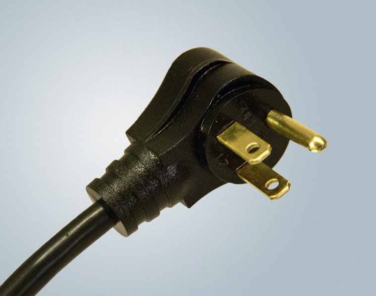 Offset Right Angle Power Cords, CSA approved